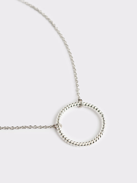 Collana cerchio Torchon