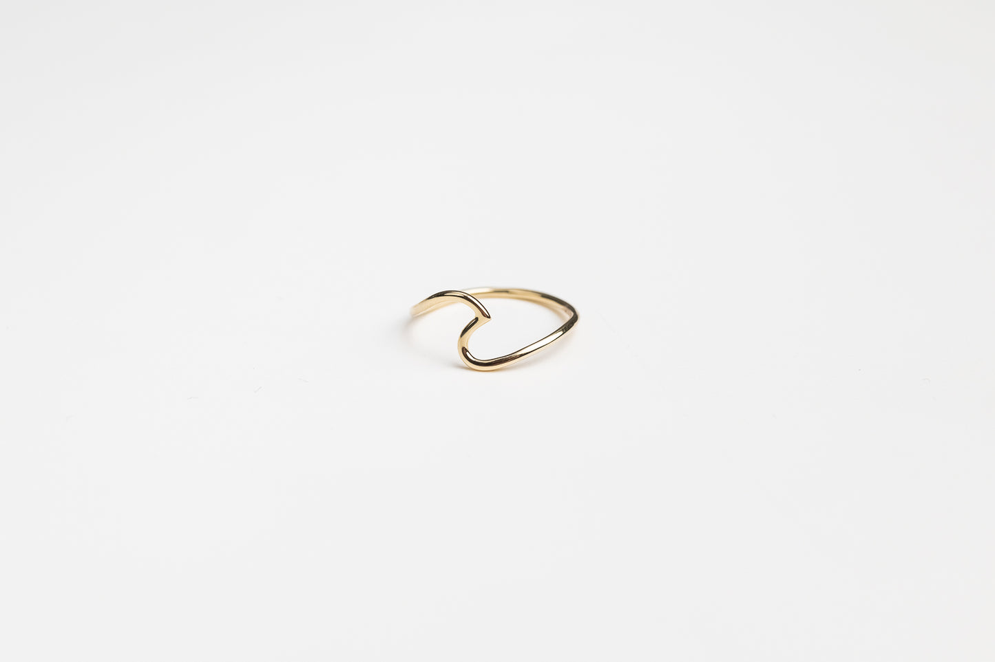 Anello oro onda