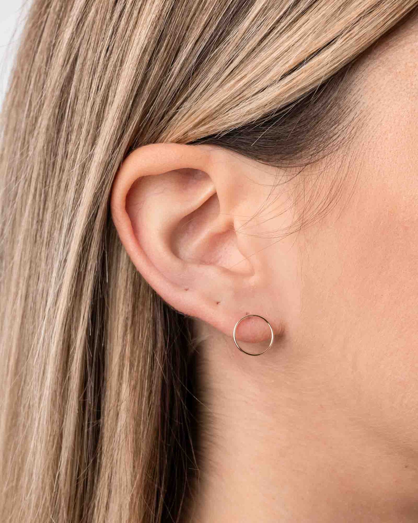 Hollow Hoop Earring