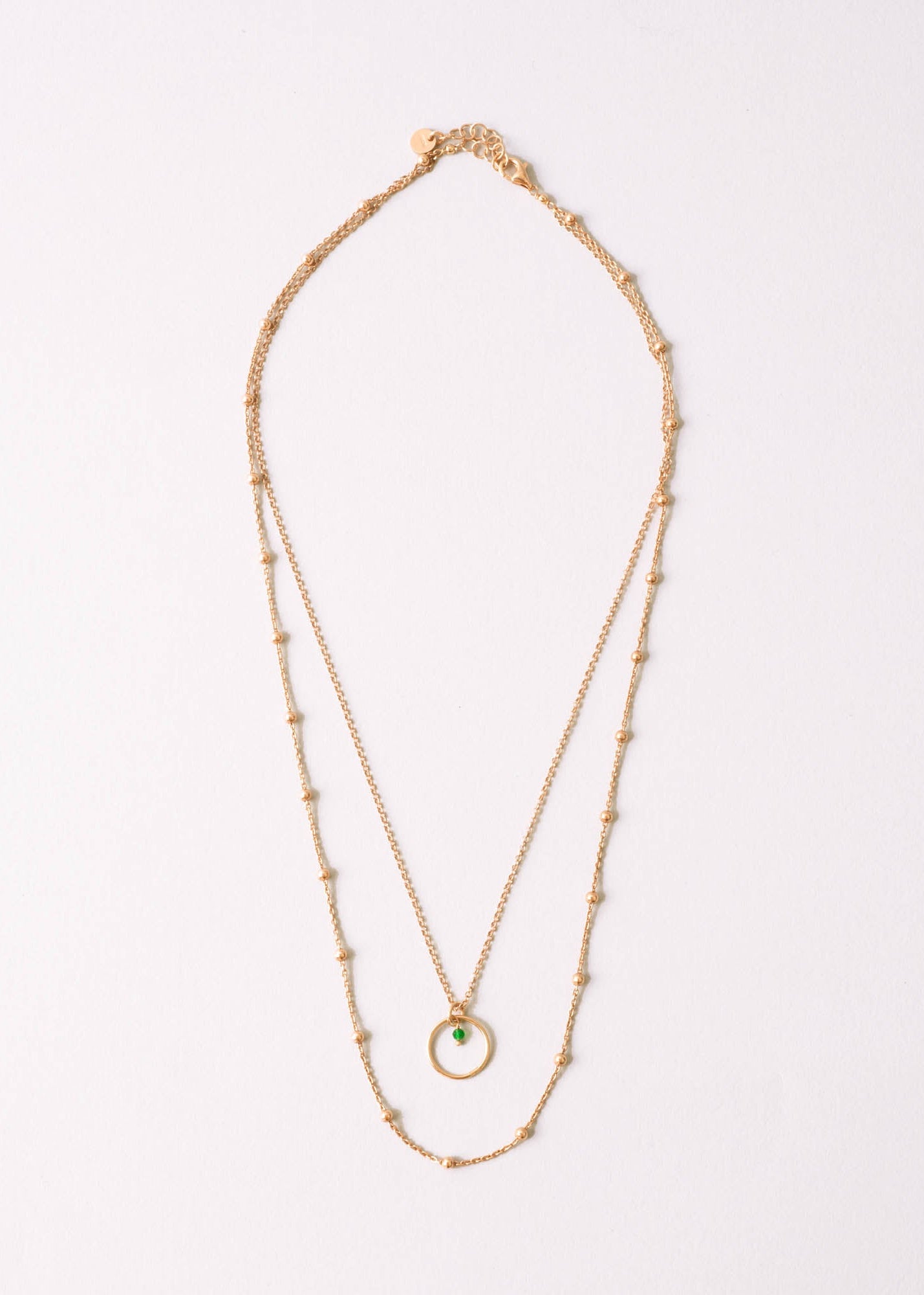 Collana Saturno Argento 925 e pietra dura