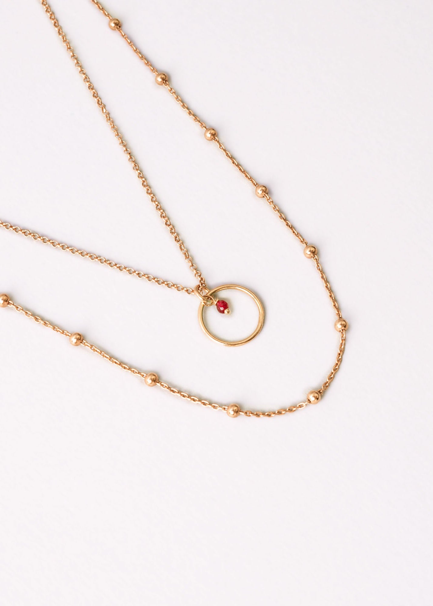 Collana Saturno Argento 925 e pietra dura