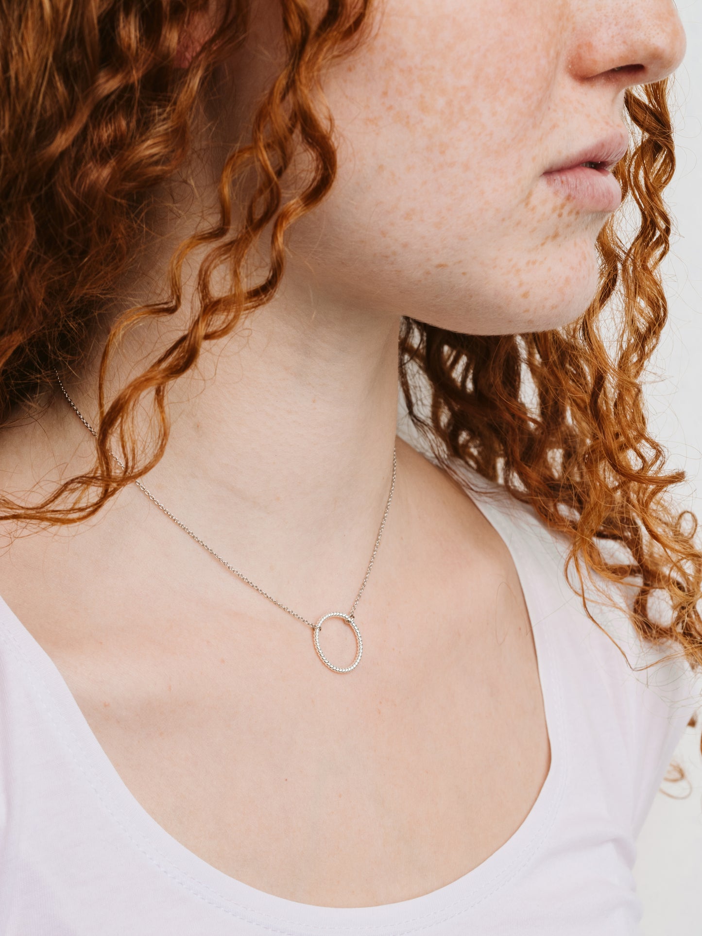 Collana cerchio Torchon