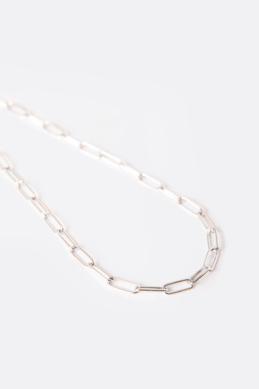 Collana in argento catena