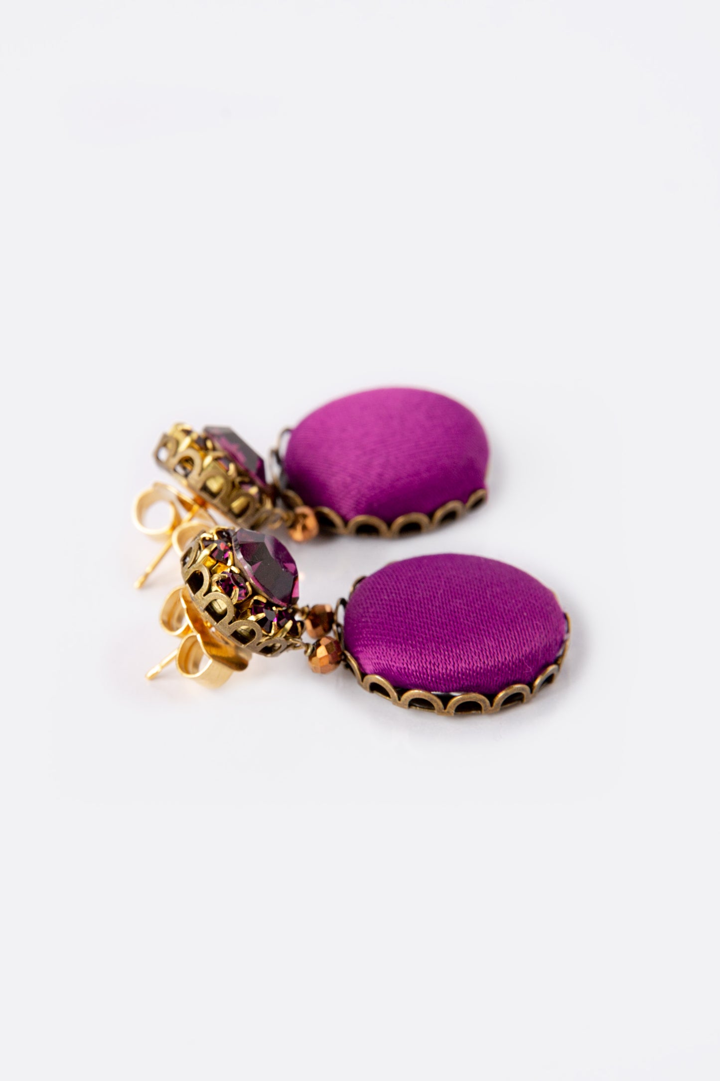 Metropolitan Earring - Genoa Purple Amethyst