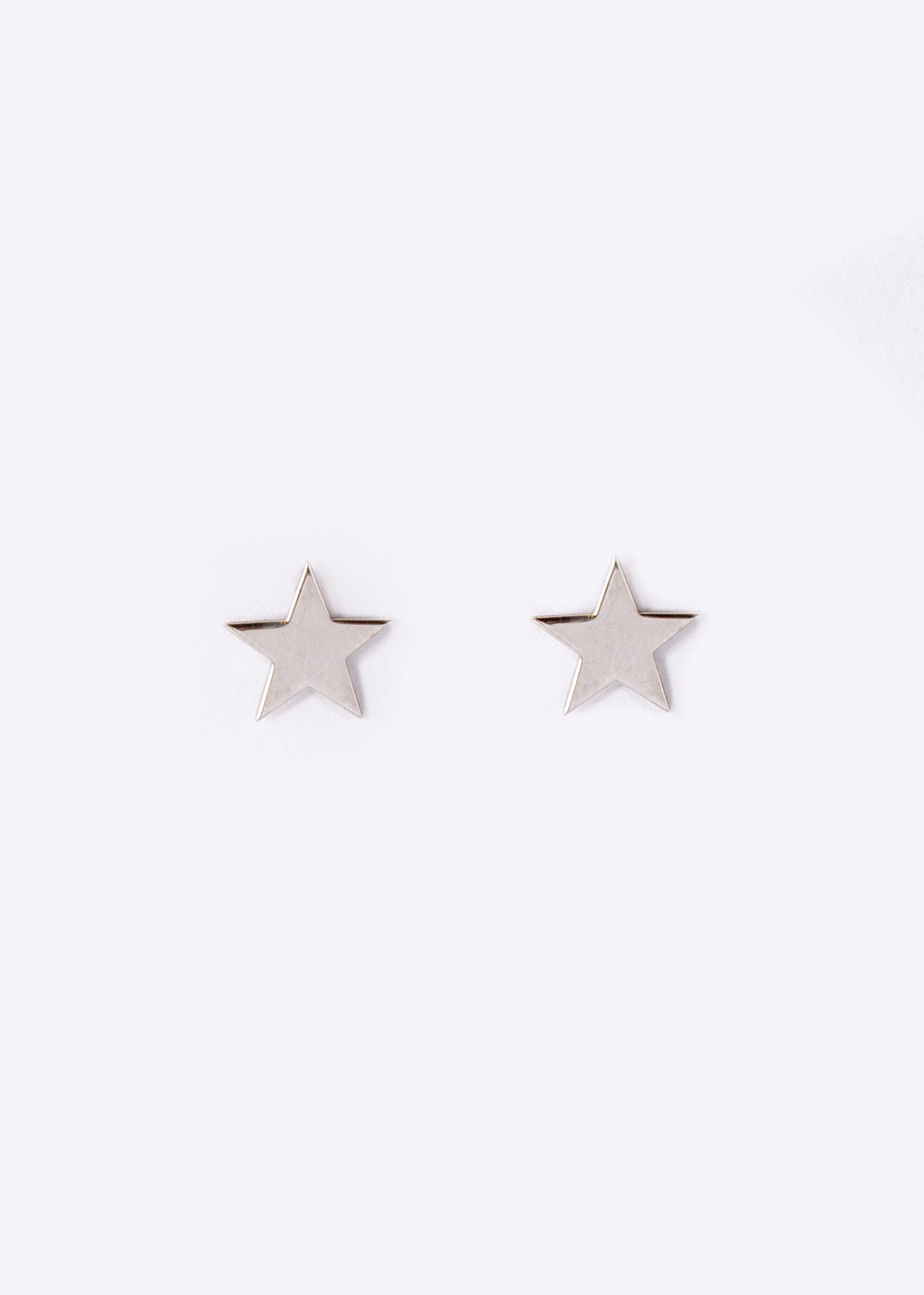 Orecchino lobo argento stella