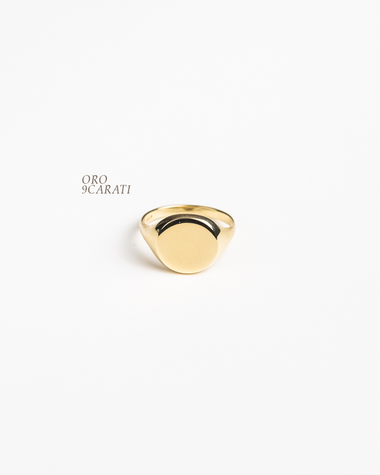 Anello chevalier oro