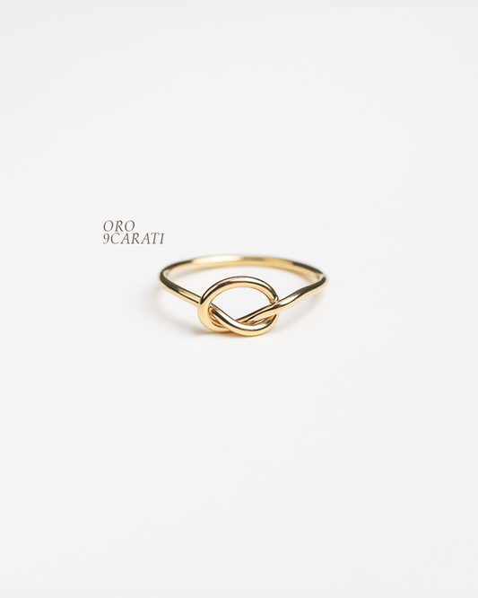Anello oro nodo